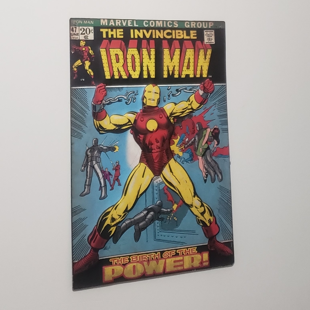 Iron Man Metal Wall Art